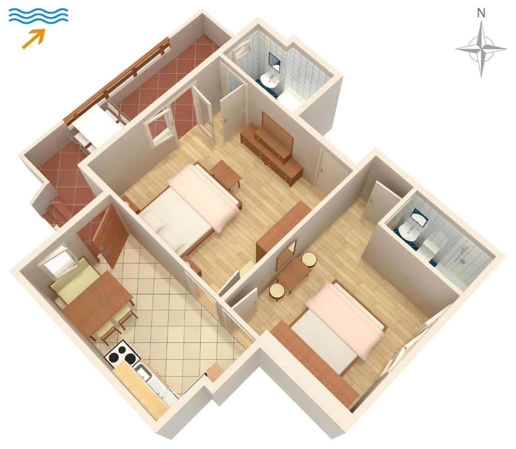 Apartment Supetarska Draga - Donja 5030A エクステリア 写真